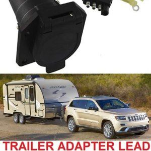 CONNTEK 7 WAY SOCKET TO 4 FLAT TRAILER ADAPTER